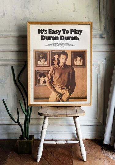 Discover It's Easy To Play Duran Duran Poster