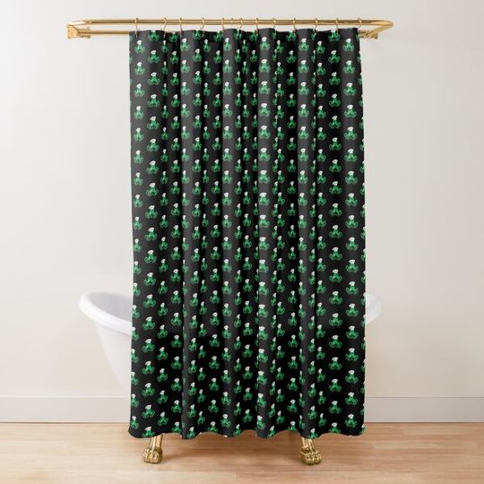Discover Cthulhu cook Shower Curtain