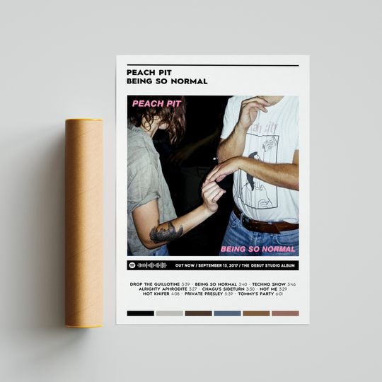 Discover Peach P - Being So Normal Album Poster