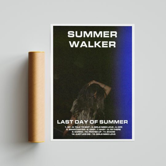 Discover Summer Walker - Last Day of Summer Album Poster