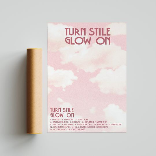 Discover Turnstile - Glow On Album Poster