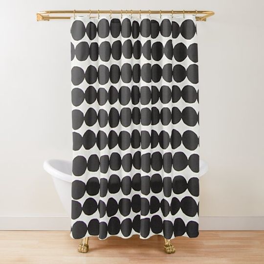 Discover Marimekko Pattern Shower Curtain