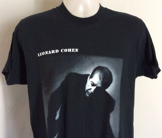 Discover Vtg 1992 Leonard Cohen The Future T-Shirt