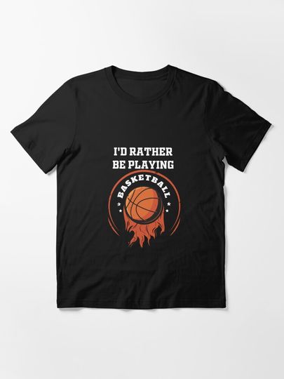 Discover basketball heart beat  | Essential T-Shirt 