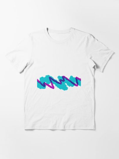 Discover Nostalgic Stripes - White | Essential T-Shirt 
