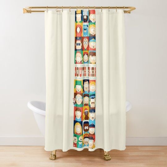 Discover South par Shower Curtain