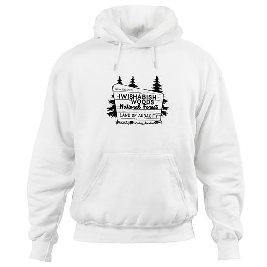 Discover Wishabish Woods Land of Audacity Hoodies Hoodies