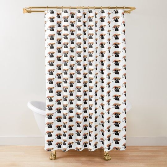 Discover Lobster Telephone by Salvador Dalí Shower Curtain