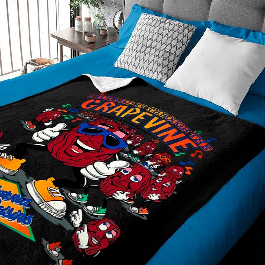 Discover The California Raisins Band Baby Blankets
