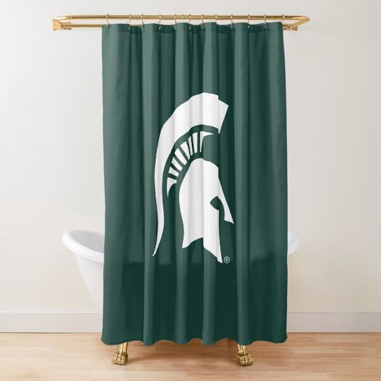 Discover Michigan St. SPARTANS EAST LANSING MI Shower Curtain