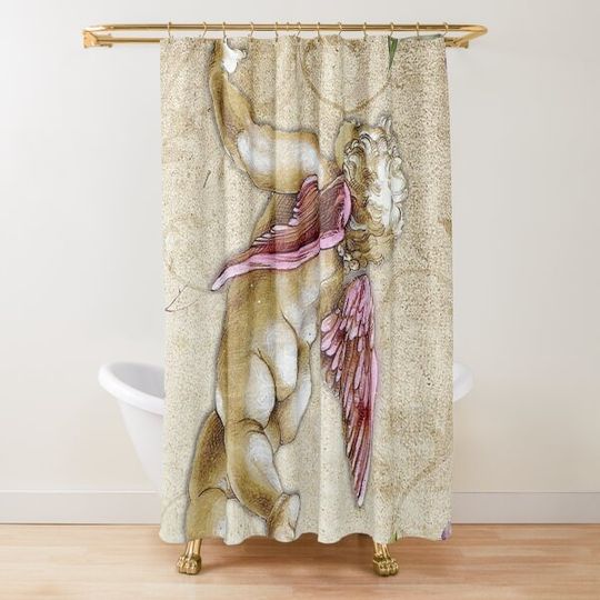 Discover vintage angel, victorian angel Shower Curtain