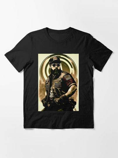 Discover American biker  | Essential T-Shirt 