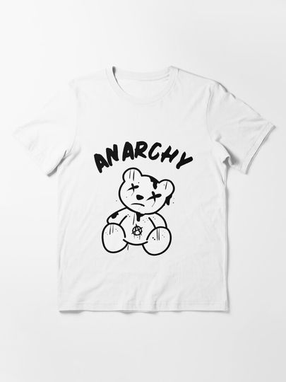 Discover Anarchist Punk Bear. Punk rock fans gift. | Essential T-Shirt 