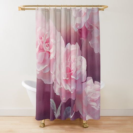 Discover Preppy Wall Art Shower Curtain