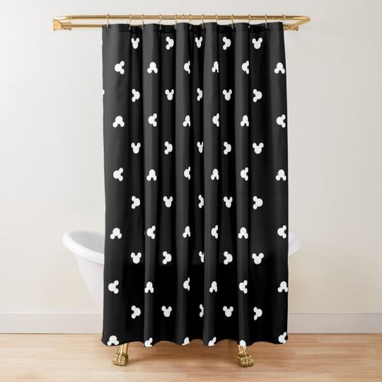 Discover Mouse Pattern Shower Curtain