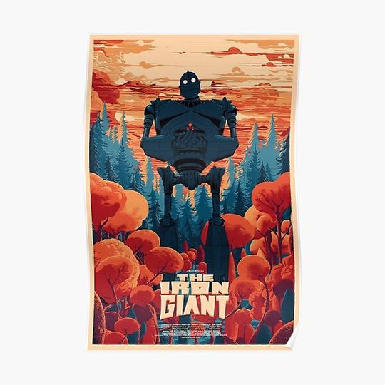 Discover IRON GIANT Premium Matte Vertical Poster