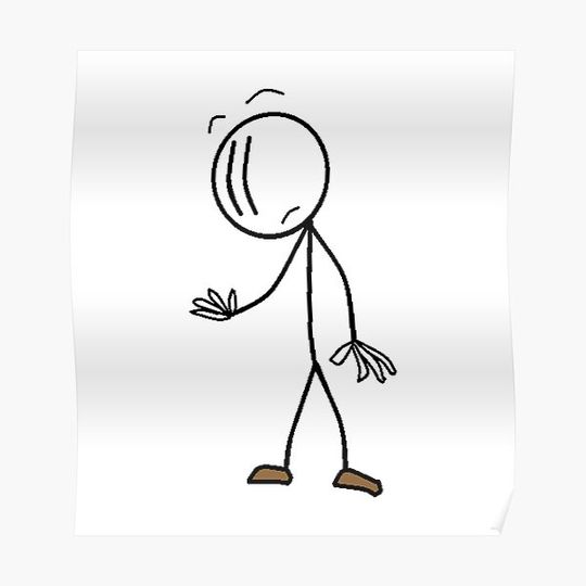 Discover The henry stickman Premium Matte Vertical Poster