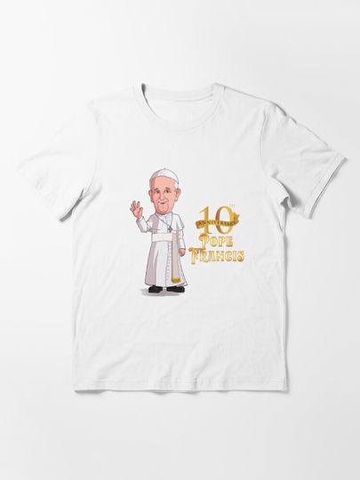 Discover Pope Francis 10th anniversary 2023 | Essential T-Shirt 