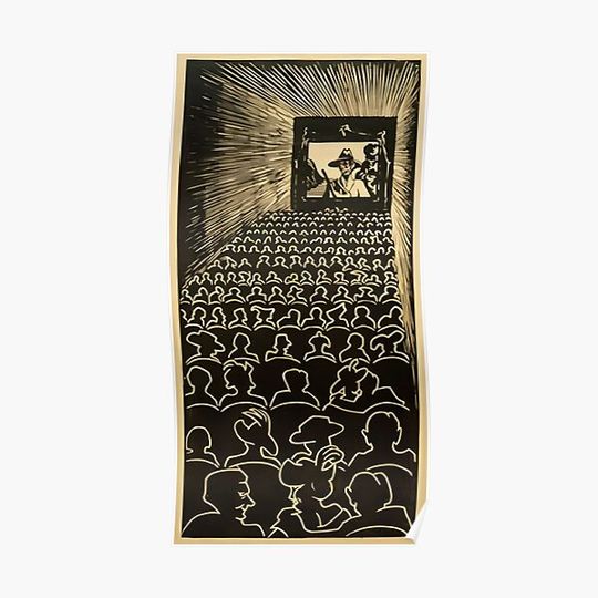 Discover M.C. Escher - Wild West Premium Matte Vertical Poster