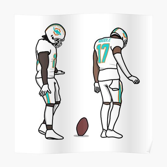 Discover Duo waddle by jaylen and tyreek Premium Matte Vertical Poster