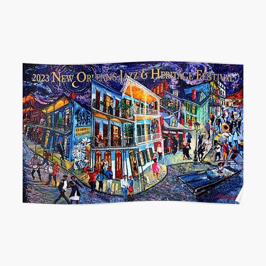 Discover New Jazz 2023 Premium Matte Vertical Poster