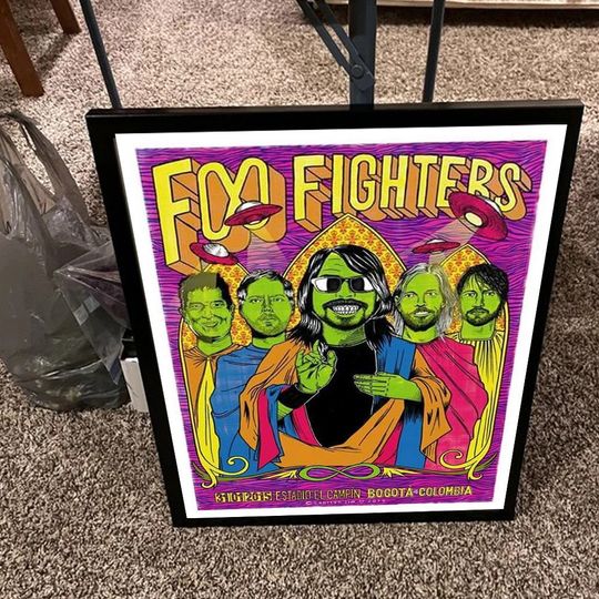 Discover FF Band Fighters Music Poster, Music Wall Art