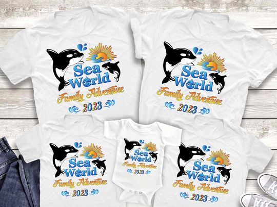 Discover SeaWorld Family Shirts for Adventure Trips