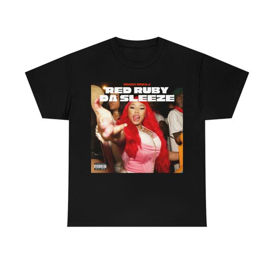 Discover Red Ruby Da Sleeze, Nicki Minaj, Queen Radio, Queen of Rap Shirt