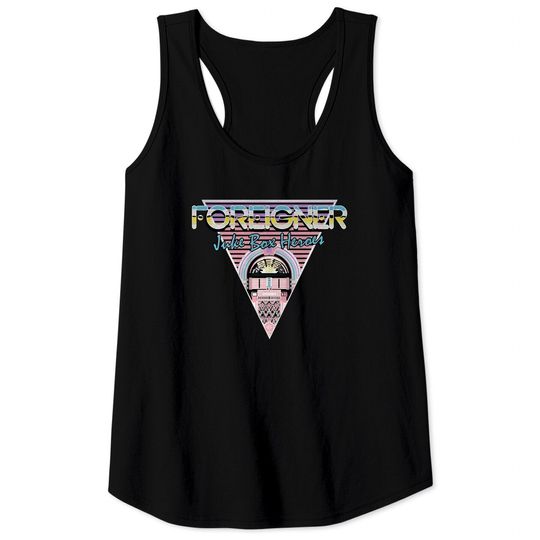 Discover FOREIGNER - Juke Box Heroes Unisex Tank Tops