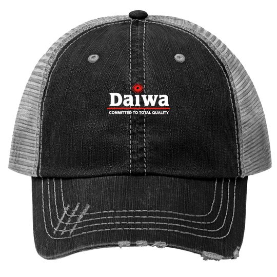 Discover Daiwa Fishing Team Logo Trucker Hats