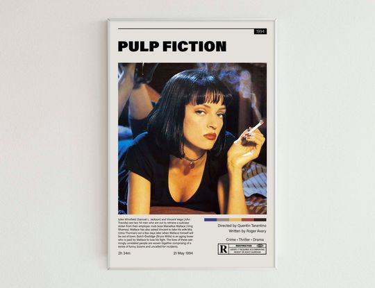 Discover Pulp Fiction Movie Poster