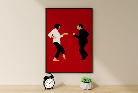 Discover Pulp Fiction Dance Art, Pulp Fiction Poster