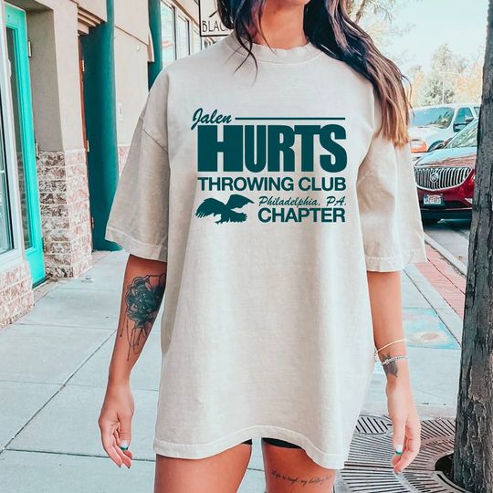 Discover Jalen Hurts Throwing Club Shirt