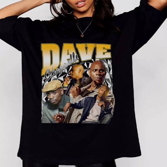 Discover Vintage 90s Dave Chappelle T-shirt, Dave Chappelle Shirt