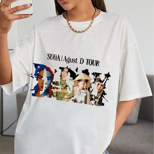 Discover Suga Agust D World Tour Shirt, Agustd Tour 2023 Shirt