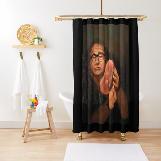 Discover Danny Devito and his Beloved Ham   Shower Curtain