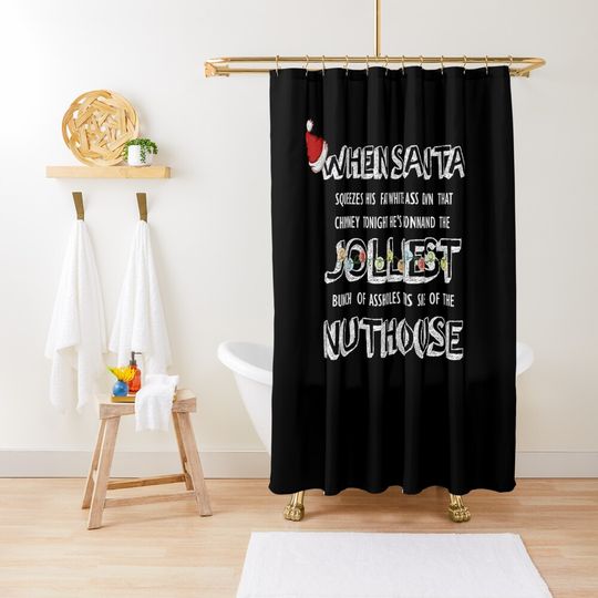 Discover jolliest bunch of christmas vacation Shower Curtain
