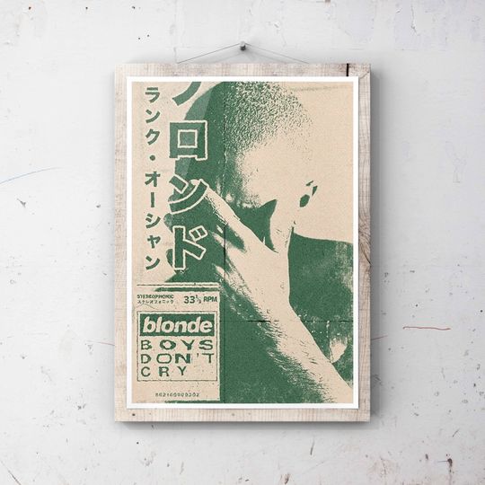 Discover Vintage Frank Ocean Print, Vintage Frank Ocean Poster