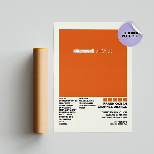 Discover Frank Ocean Posters / Channel Orange Poster