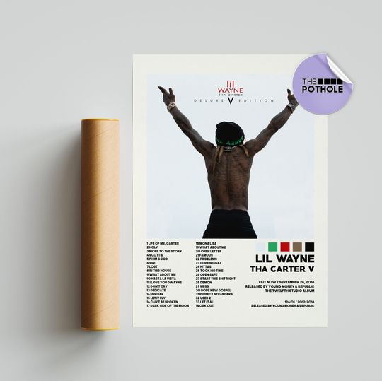 Discover Lil Wayne Posters / Tha Carter V Poster