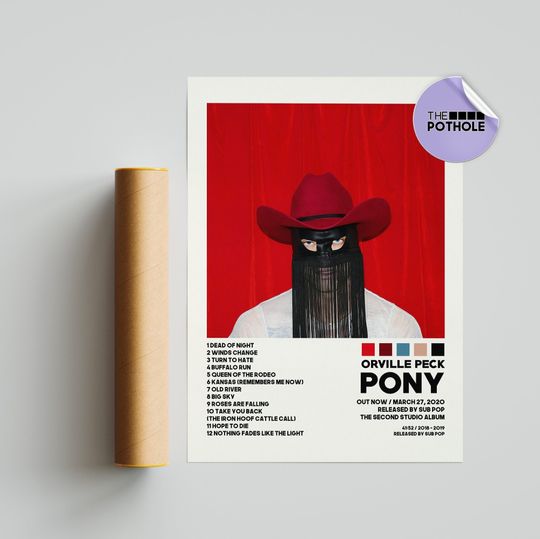 Discover Orville Peck Posters / Pony Poster, Tracklist Album Poster