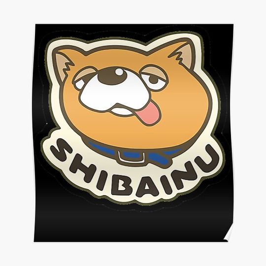 Discover The Way of the Househusband Shiba Inu Logo Premium Matte Vertical Poster