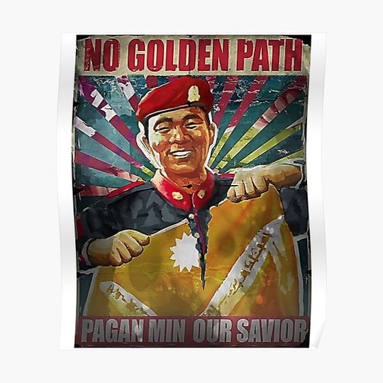 Discover Animal Pagan Min Our Savior Propaganda Cool Graphic Gifts Premium Matte Vertical Poster