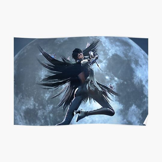 Discover Smash 4 Bayonetta Premium Matte Vertical Poster