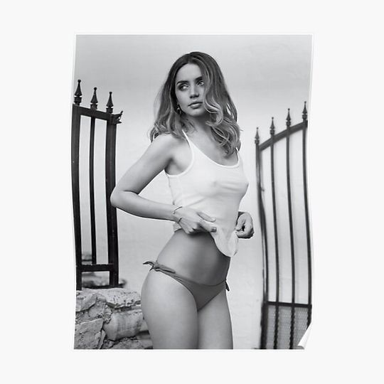 Discover Ana de Armas Premium Matte Vertical Poster