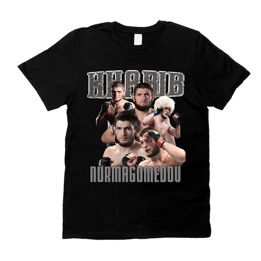 Discover Limited Khabib Nurmagomedov The Eagle Bootleg T-shirt