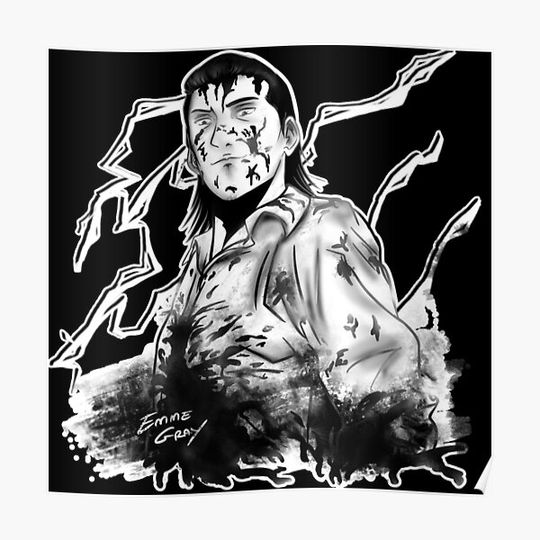 Discover Inktober 2020 - day 17 STORM Premium Matte Vertical Poster