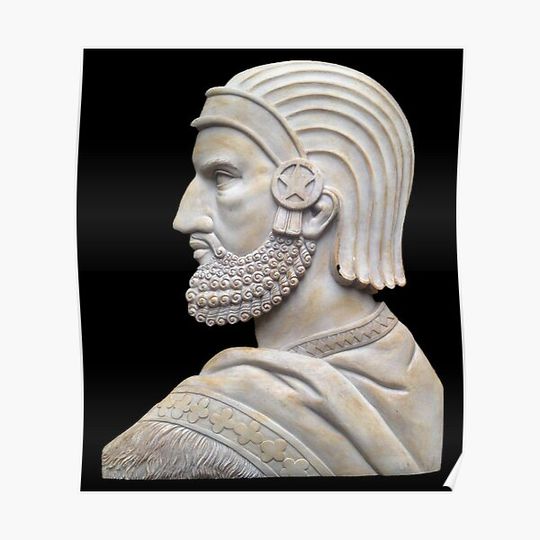 Discover Cyrus the Great Persian King Premium Matte Vertical Poster