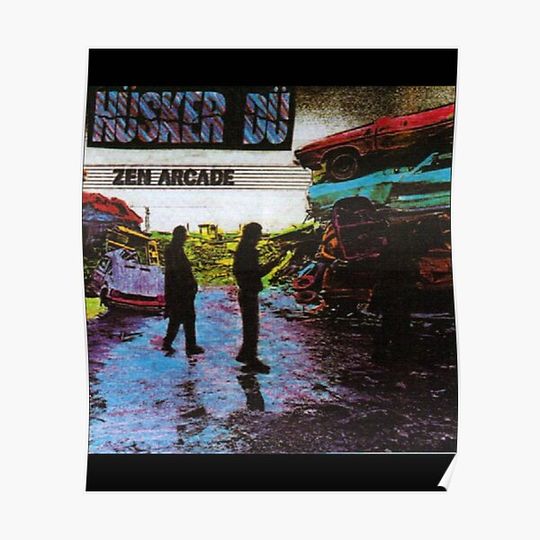 Discover BEST SELLER  - Husker Du Zen Arcade Merchandise Premium Matte Vertical Poster