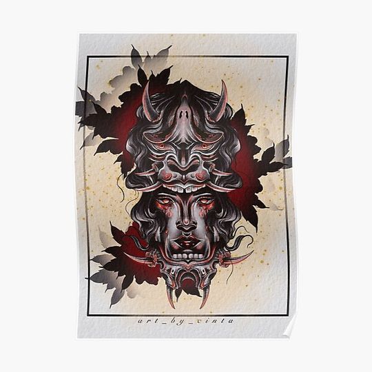 Discover Hanya Girl Premium Matte Vertical Poster